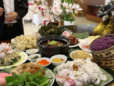Hảo vị sơn cước Tây Bắc trong mâm cỗ Tết Mường Thanh