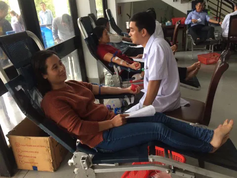 Huyện Phú Vang tổ chức Hiến máu tình nguyện đợt 6 năm 2017