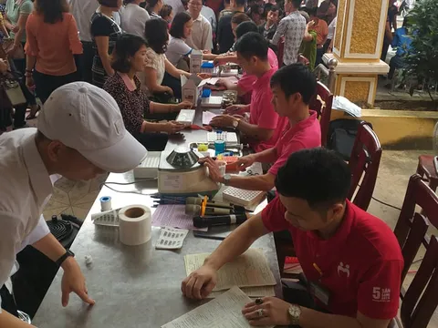 Huyện Ân Thi (Hưng Yên): Thu được 692 đơn vị máu hiến tình nguyện