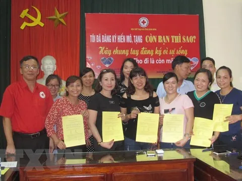 Lan tỏa phong trào hiến tặng mô tạng 'Cho đi là còn mãi' ở Ninh Bình