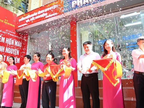 Khai trương điểm hiến máu cố định tại Hà Nội