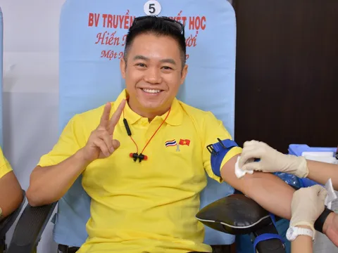 Lan tỏa dòng máu Thái – Việt cùng ngày hội hiến máu “Việc tốt từ trái tim”