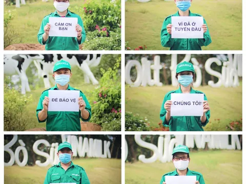 Vinamilk ủng hộ gần 15 tỷ đồng tiếp sức các đơn vị tuyến đầu trên cả nước chống dịch