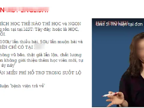Phạt 'cô giáo' tiếng Anh xúc phạm học viên và Công ty MST