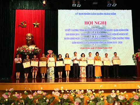 Quận Hoàn Kiếm: Hoàn thành vượt chỉ tiêu giảm nghèo