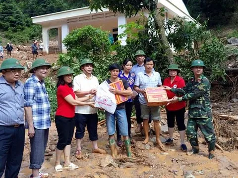 T.Ư Hội Chữ thập đỏ Việt Nam cứu trợ khẩn cấp gần 1 tỷ đồng hỗ trợ các tỉnh bị mưa lũ