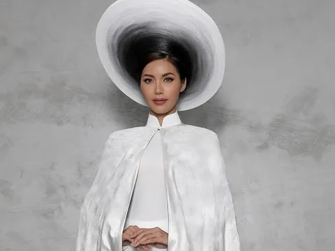 Ngắm 2 bộ 'quốc phục' Minh Tú mang đi dự thi Hoa hậu Siêu quốc gia