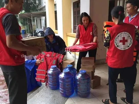 Hội Chữ thập đỏ các cấp hỗ trợ người dân chủ động ứng phó với bão số 10