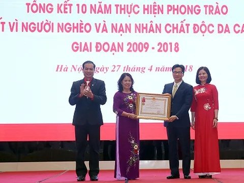 Dấu ấn 'Tết vì người nghèo và nạn nhân chất độc da cam'