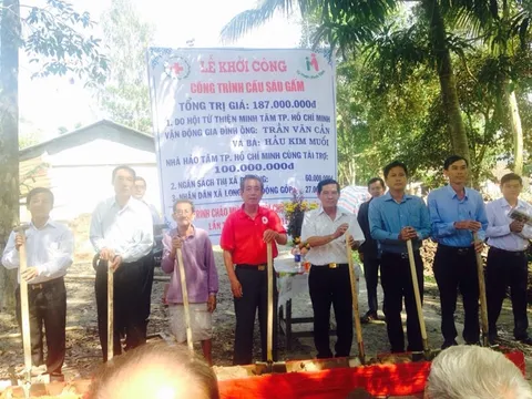 Hội CTĐ Hậu Giang: 147 công trình nhân đạo phục vụ nhân dân