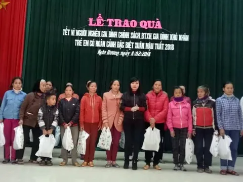 Chung tay chăm lo Tết cho người nghèo và gia đình chính sách