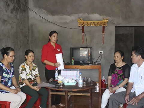 Hội Chữ thập đỏ huyện Đầm Hà với công tác từ thiện, nhân đạo