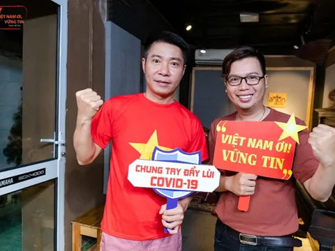 Hàng trăm văn nghệ sĩ, doanh nhân ghi hình MV 'Việt Nam ơi! Vững tin!'