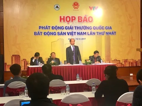 Phát động Giải thưởng quốc gia Bất động sản Việt Nam lần thứ nhất