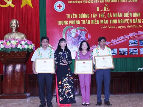 Huyện Lộc Ninh, tỉnh Bình Phước: Điểm sáng trong phong trào hiến máu tình nguyện
