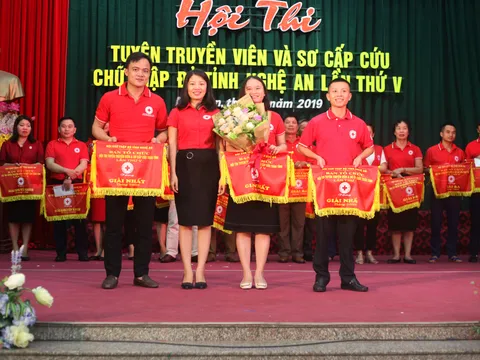 Hội thi tuyên truyền viên, sơ cấp cứu Chữ thập đỏ tỉnh Nghệ An lần thứ  V