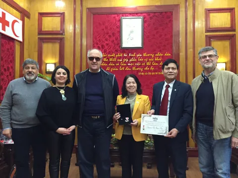 Hội CTĐ Việt Nam làm việc với Liên đoàn quốc tế những người Hiến máu tình nguyện