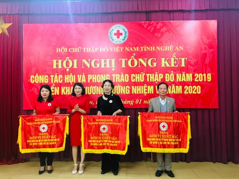 Hội Chữ thập đỏ tỉnh Nghệ An: Tổng giá trị các hoạt động nhân đạo năm 2019 hơn 44 tỷ đồng