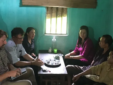 Hội Chữ thập đỏ Việt Nam thăm và làm việc tại huyện Vị Xuyên – Hà Giang