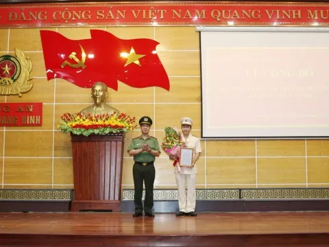 Quảng Bình bổ nhiệm Phó Giám đốc Công an tỉnh
