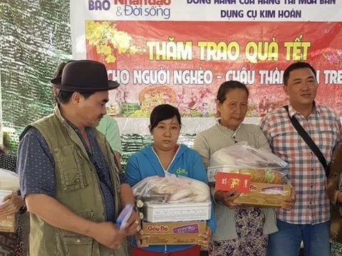 Báo Nhân đạo và Đời sống mang yêu thương đến với những hoàn cảnh khó khăn