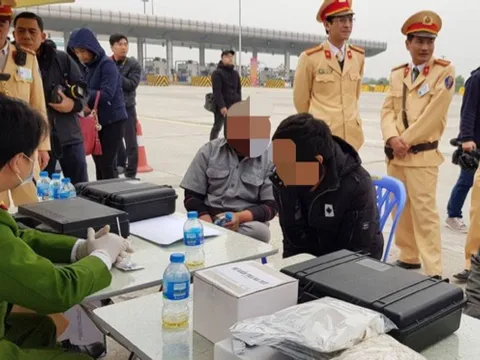 Phát hiện 65 tài xế dương tính với chất ma túy trong 10 ngày