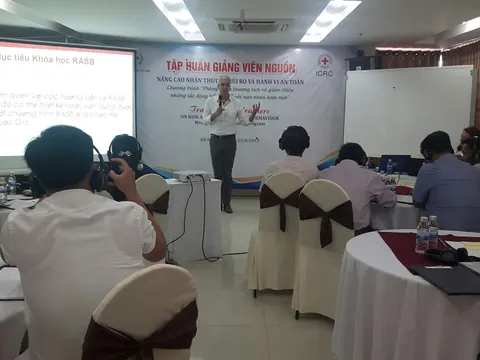 Hội Chữ thập đỏ Việt Nam tham gia tích cực các hoạt động khắc phục hậu quả của bom mìn