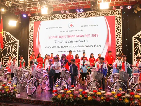 Thái Nguyên: Tháng Nhân đạo 2019 tiếp nhận hơn 2 tỷ đồng