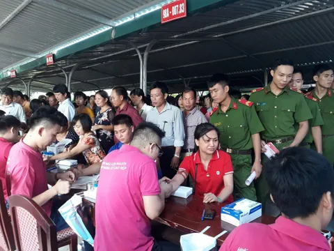 Bắc Giang: Tiếp nhận 2.494 đơn vị máu