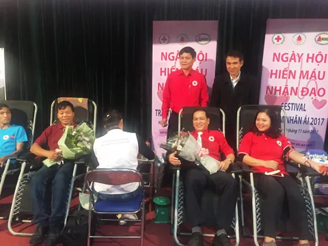 Ngày hội hiến máu nhân đạo-Festival trái tim nhân ái năm 2017