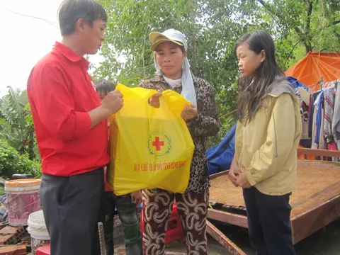 T.Ư Hội Chữ thập đỏ Việt Nam ra Lời kêu gọi ủng hộ đồng bào khắc phục hậu quả cơn bão số 12 và mưa lũ