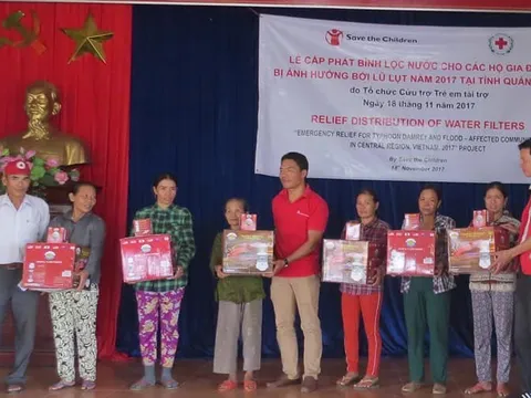 Triển khai hỗ trợ cho người dân bị ảnh hưởng bởi lũ lụt năm 2017