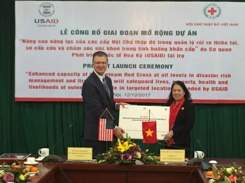USAID tài trợ gần 800.000 đô la giúp Việt Nam nâng cao năng lực quản lý rủi ro thiên tai