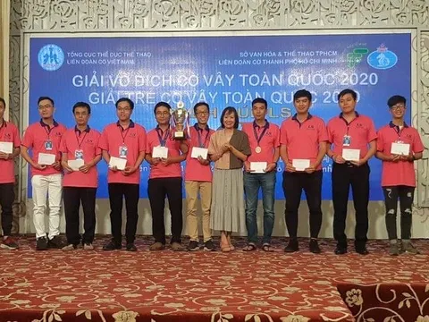 TPHCM thể hiện sức mạnh tại giải Vô địch và trẻ Cờ vây toàn quốc 2020