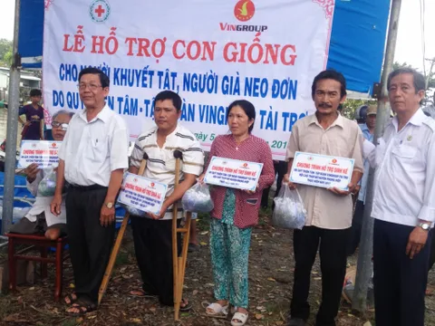 Dự án sinh kế cho người khuyết tật, người già neo đơn