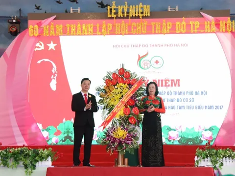 Hội Chữ thập đỏ TP.Hà Nội: 60 năm xây dựng và phát triển