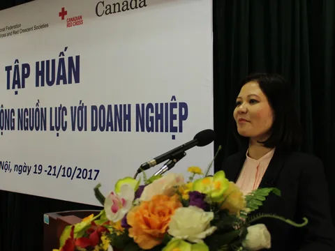 Tập huấn kỹ năng vận động nguồn lực với doanh nghiệp