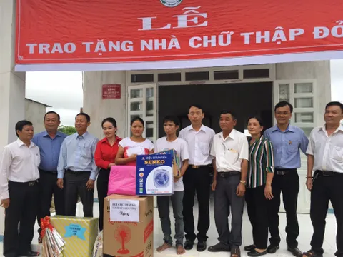 Niềm vui từ những ngôi nhà Chữ thập đỏ