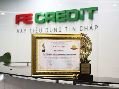 Fe Credit được vinh danh 'Top 10 doanh nghiệp được tin dùng nhất châu Á'