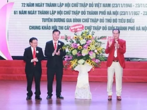 Hội Chữ thập đỏ thành phố Hà Nội - Cánh chim đầu đàn của hoạt động chữ thập đỏ toàn quốc