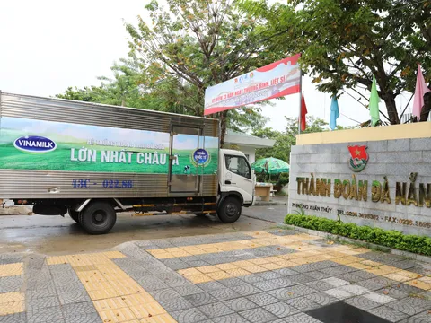 Vinamilk đồng hành cùng 'khúc ruột miền Trung' chống dịch Covid-19