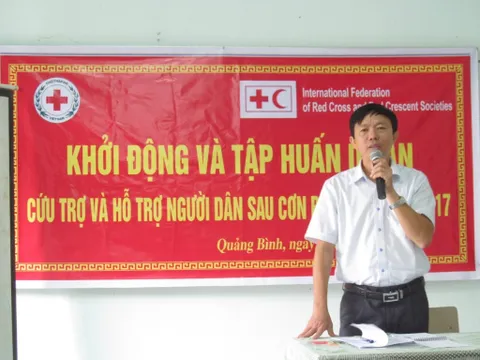 Khởi động Dự án “Cứu trợ và hỗ trợ người dân sau cơn bão số 10 tại Quảng Bình”