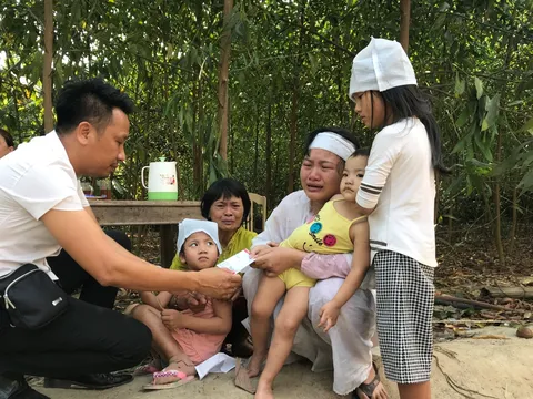 Bất hạnh ập đến với một gia đình nghèo khó