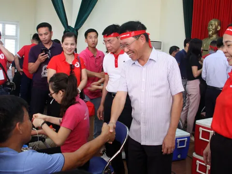 Hành trình Đỏ tại Bắc Giang tiếp nhận 363 đơn vị máu