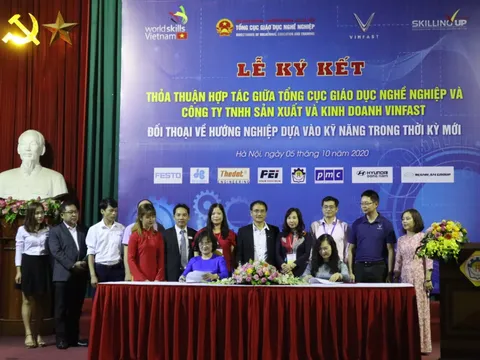 Vinfast là doanh nghiệp đầu tiên đủ điều kiện đánh giá, cấp chứng chỉ kỹ năng nghề quốc gia