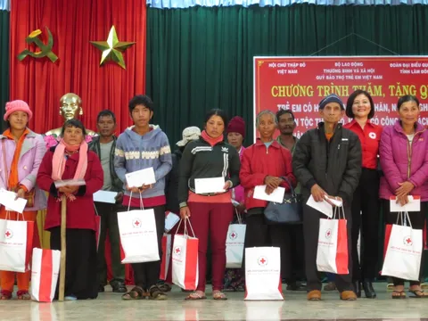 Hội Chữ thập đỏ Lâm Đồng: Hỗ trợ trên 74 nghìn hộ nghèo dịp Tết