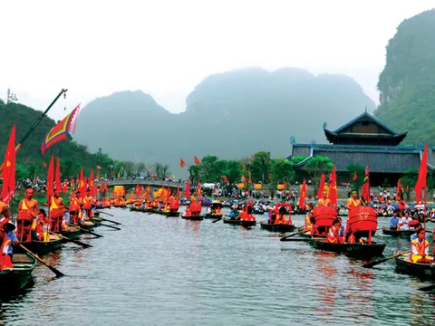 Từ ngày 21 - 22/4 diễn ra Lễ hội Tràng An 2019