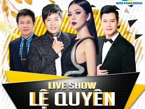 Lệ Quyên sánh đôi cùng 3 “hoàng tử” trong show “Mùa thu vàng”