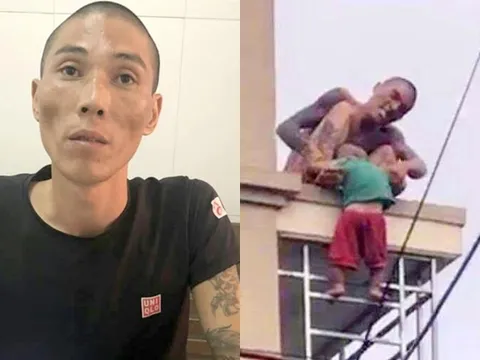 Khởi tố người cha ném con từ mái nhà xuống đất