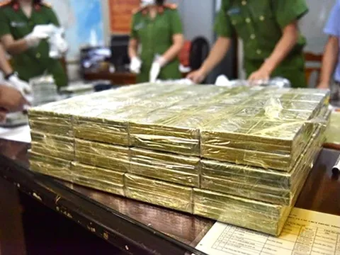 Bắt giữ 2 đối tượng vận chuyển 60 bánh heroin